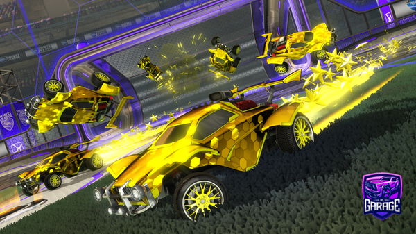 A Rocket League car design from Superfast911