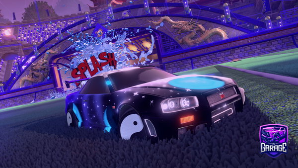 A Rocket League car design from Treanix187