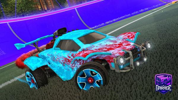 A Rocket League car design from I-IceI