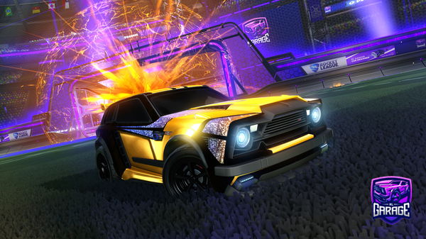 A Rocket League car design from BlackLungSanji