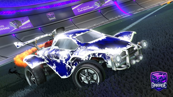 A Rocket League car design from HADES31