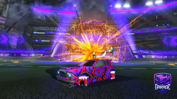 A Rocket League car design from panzilla