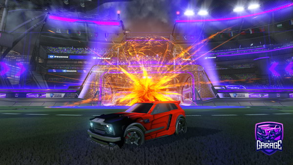 A Rocket League car design from INCRPRL