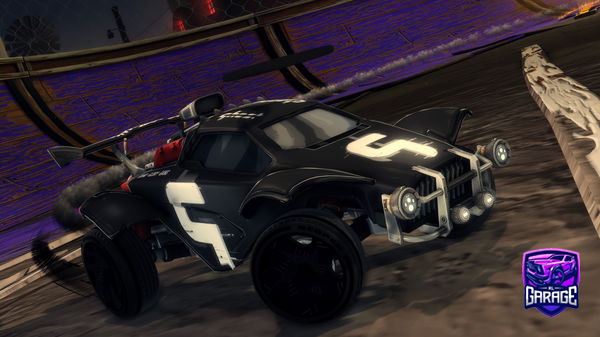A Rocket League car design from OptixClxdzz