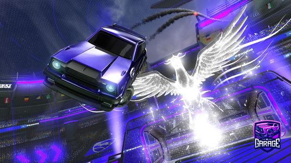 A Rocket League car design from milesdestroysyou