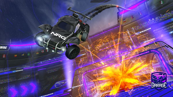 A Rocket League car design from Ashley_