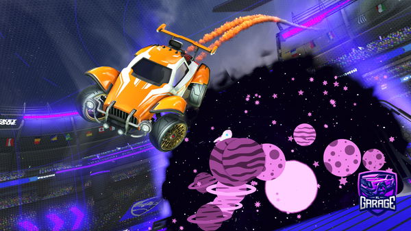 A Rocket League car design from Vekkugo