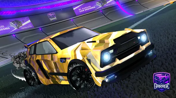 A Rocket League car design from Qhornn