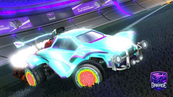 A Rocket League car design from Pelly_Musty