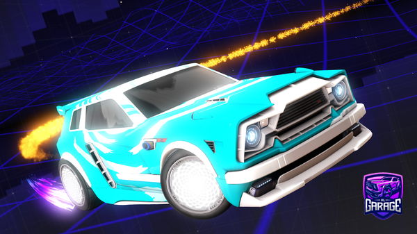 A Rocket League car design from Eels_on_wheels_YT