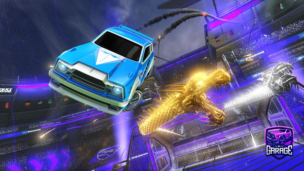 A Rocket League car design from TH3_god11
