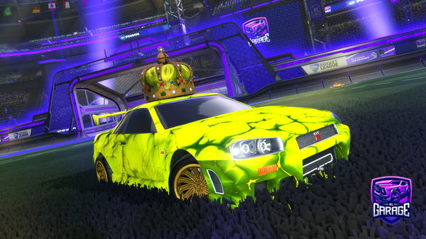 A Rocket League car design from Flodwe