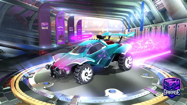 A Rocket League car design from IceSlasher77