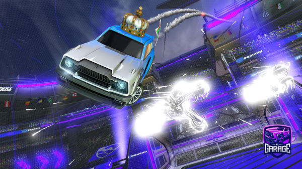 A Rocket League car design from 7p7e