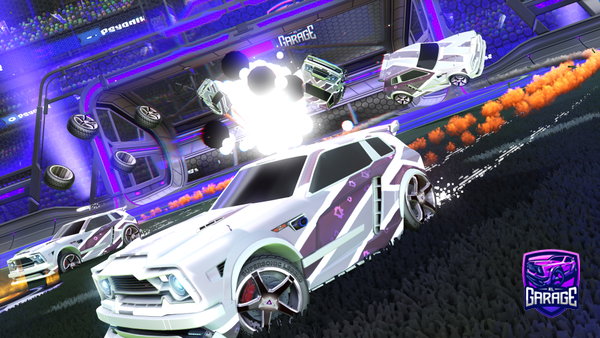 A Rocket League car design from Nya07