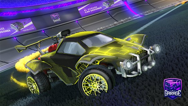 A Rocket League car design from FreestyleDesigns