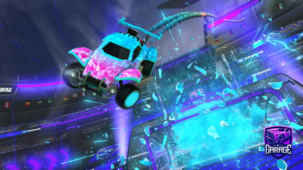 A Rocket League car design from ViBez1578