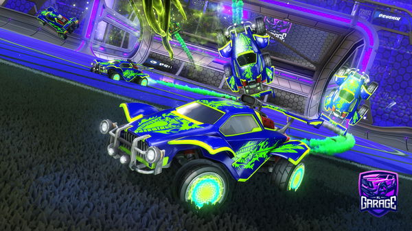 A Rocket League car design from DREAM_TA7LOB