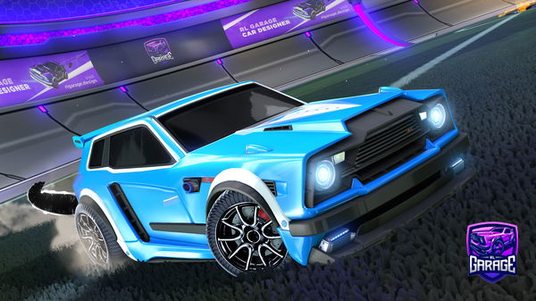 A Rocket League car design from Indiewowow9wowpw