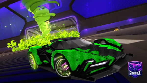 A Rocket League car design from DOLPHIN17101