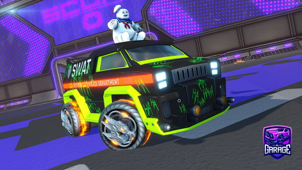 A Rocket League car design from liiceice