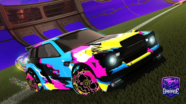 A Rocket League car design from Squidge_09