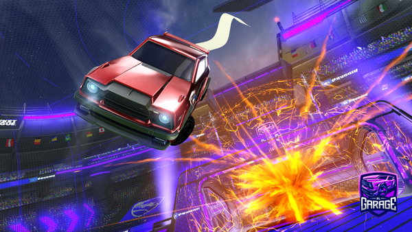 A Rocket League car design from xxjxck