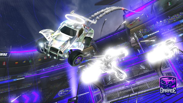 A Rocket League car design from Darkside54