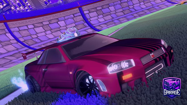 A Rocket League car design from rombot22