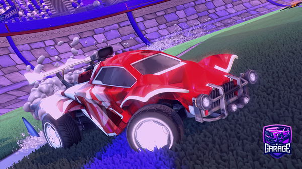 A Rocket League car design from R3v110