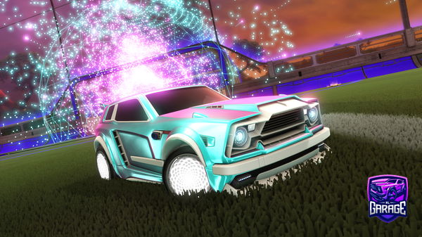 A Rocket League car design from Temptx