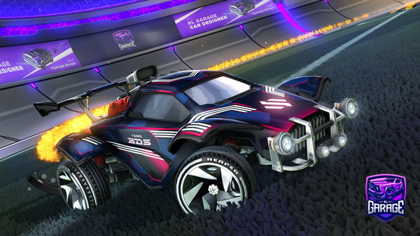 A Rocket League car design from SMX_09