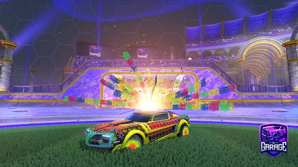 A Rocket League car design from SuperMommy
