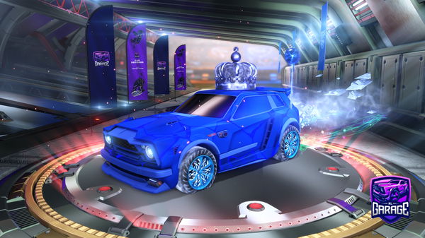 A Rocket League car design from ItzToast985
