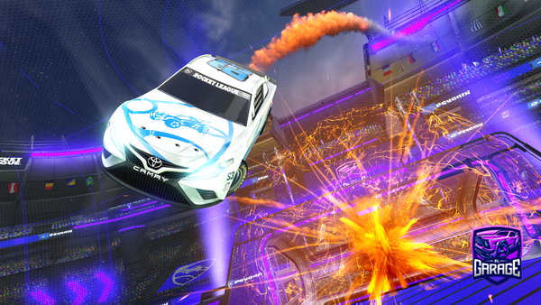 A Rocket League car design from luig4467