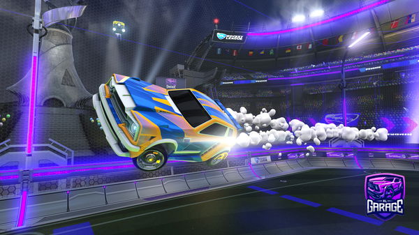 A Rocket League car design from agentduck