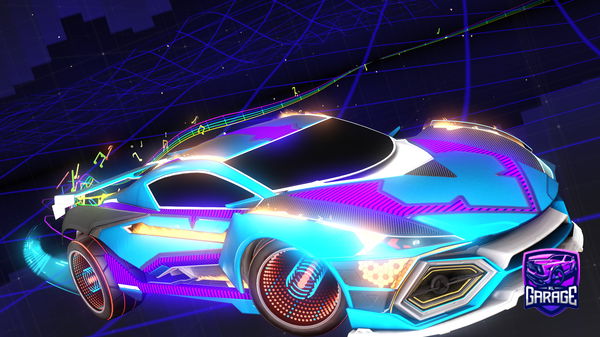 A Rocket League car design from JGamingGXT656