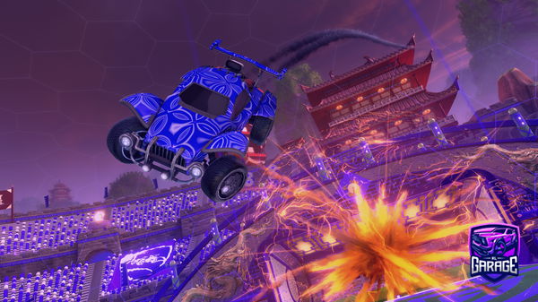 A Rocket League car design from guillemontesroldan