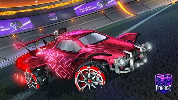 A Rocket League car design from Thatright