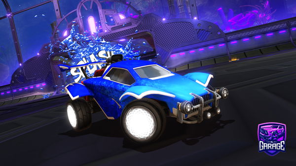 A Rocket League car design from X7-Ha7za