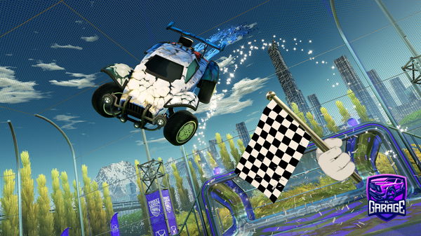 A Rocket League car design from Igoyard34