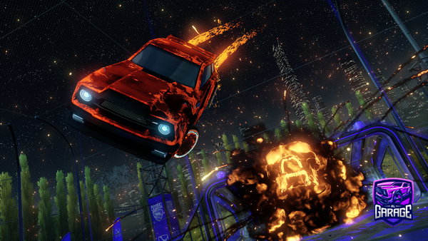 A Rocket League car design from R3d_sh4d0wXL