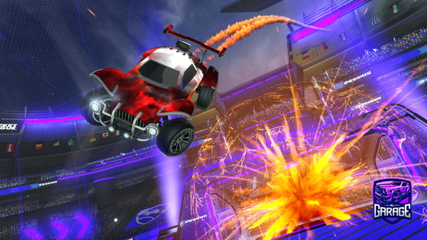 A Rocket League car design from SLIKdosl1k