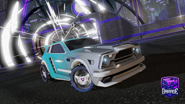 A Rocket League car design from ZQC_OG