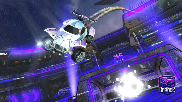 A Rocket League car design from Feraus