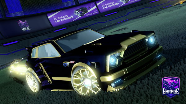 A Rocket League car design from acevvxa