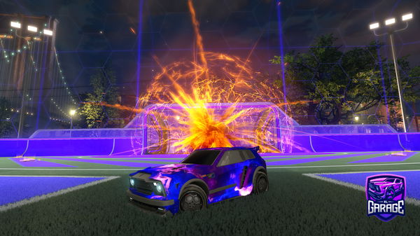 A Rocket League car design from Saiyzen999