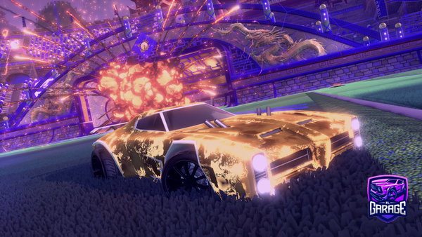 A Rocket League car design from Nonamereal_onpc