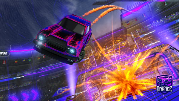 A Rocket League car design from 3NOVVA
