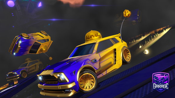 A Rocket League car design from FlxTroy